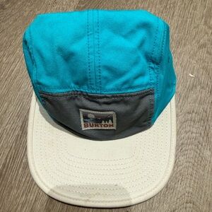 Burton Teal and Gray 5 panel hat